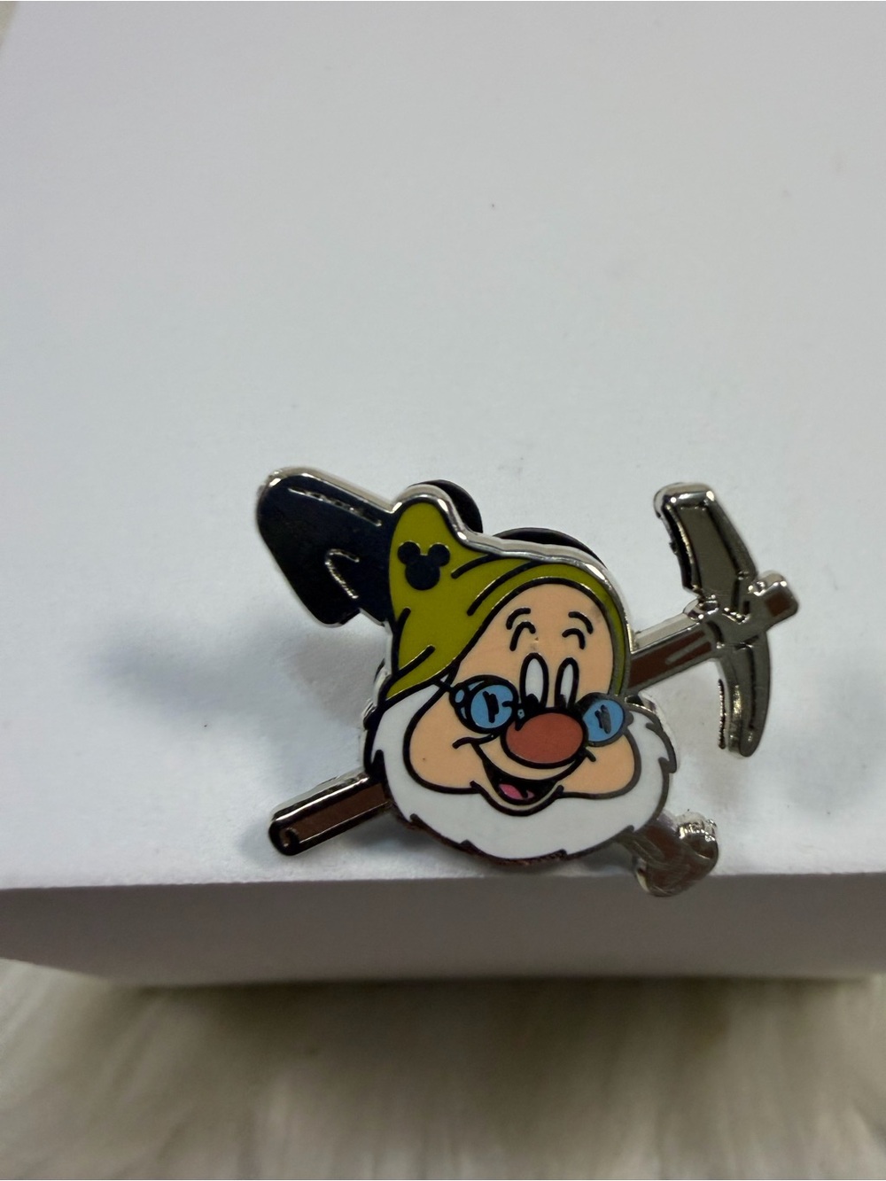 💙3/$20💙 Disney Doc Enamel Pin — Yellow Hat with Black Details